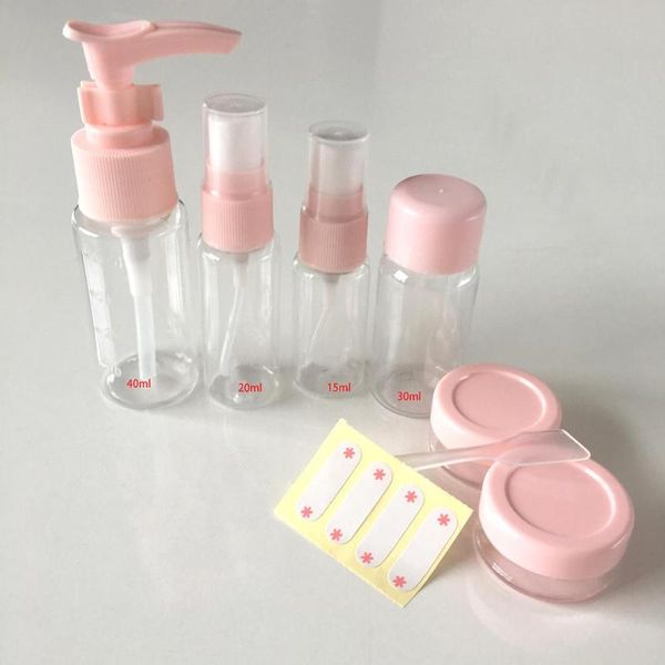 7pcs/set refillable travel empty cosmetic lotion spray bottle atomizer dispenser refillable portable durable empty travel bottle
7pcs/set refillable travel empty cosmetic lotion spray bottle atomizer dispenser refillable portable durable empty travel bottle