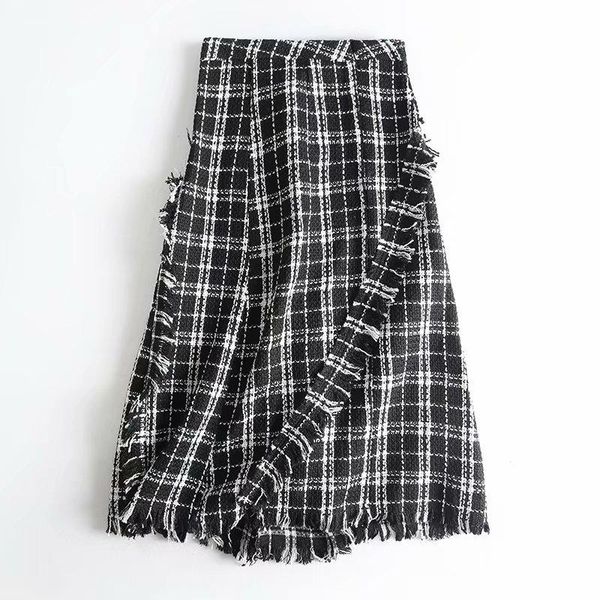 skirts 2021 women's skirt long girl clothing wholesale direct selling tweed lattice tassel, Black
skirts 2021 women's skirt long girl clothing wholesale direct selling tweed lattice tassel, Black