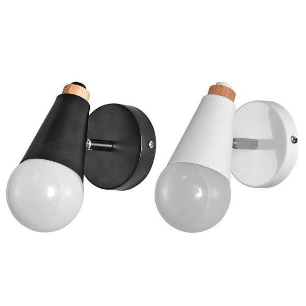 e27 creative bedside wall lamp iron art and solid wood nordic bedroom living room corridor night light baking paint technology
e27 creative bedside wall lamp iron art and solid wood nordic bedroom living room corridor night light baking paint technology