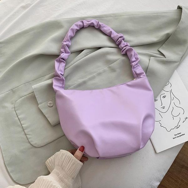 pleated totes women shoulder bags elegant lady pu leather solid handbags 2021 fashion solid color zipper large capacity bags
pleated totes women shoulder bags elegant lady pu leather solid handbags 2021 fashion solid color zipper large capacity bags