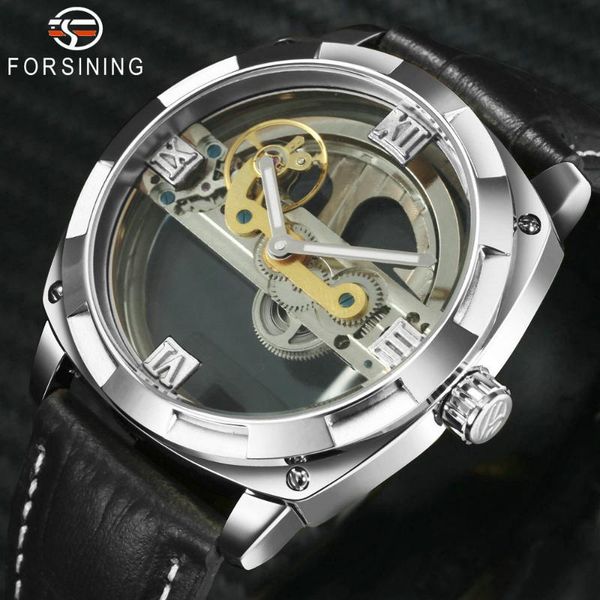 wristwatches forsining fashion casual watch men transparent design golden bridge automatic mechanical watches leather strap luminous hands, Slivery;brown
wristwatches forsining fashion casual watch men transparent design golden bridge automatic mechanical watches leather strap luminous hands, Slivery;brown