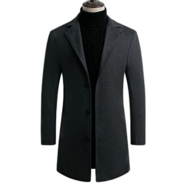 men's trench coats autumn and winter long cotton coat 2021 wool blend pure color casual business fashion clothing slim windbreaker jack, Tan;black
men's trench coats autumn and winter long cotton coat 2021 wool blend pure color casual business fashion clothing slim windbreaker jack, Tan;black