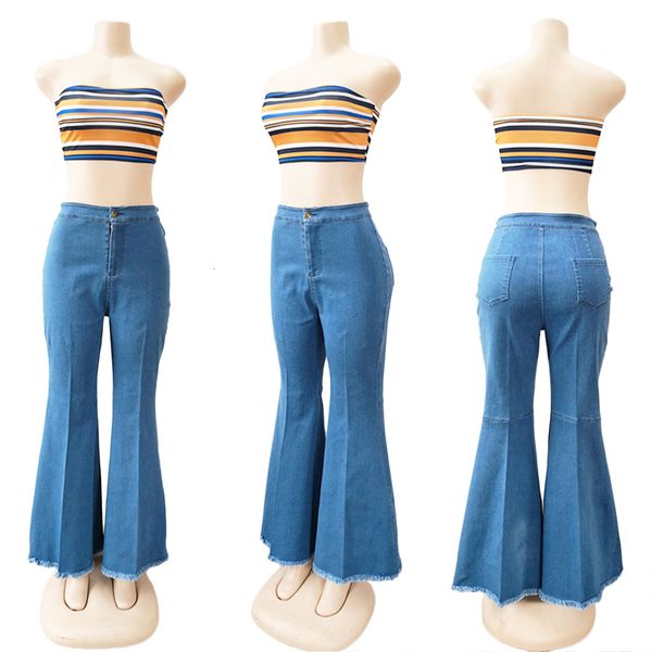 women flare jeans pants slim casual vintage wide leg flared jeans office lady denim pants, Blue
women flare jeans pants slim casual vintage wide leg flared jeans office lady denim pants, Blue