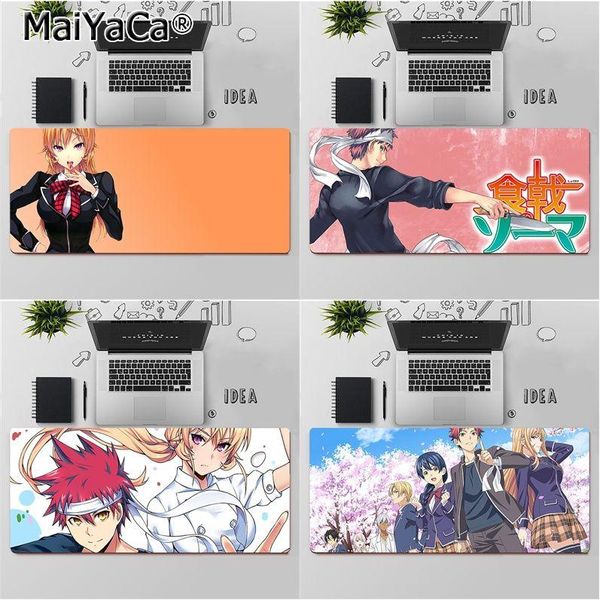 mouse pads & wrist rests maiya food wars shokugeki no soma customized lapgaming pad large keyboards mat
