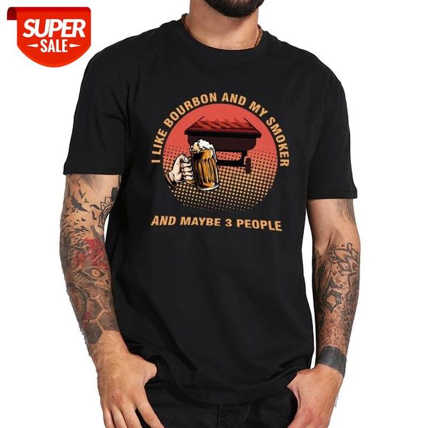 i like bourbon and my smoker and maybe 3 people wine vintage t shirt 100% cotton short sleeve o-neck tee novelty tshirt eu size #bw5e, White;black
i like bourbon and my smoker and maybe 3 people wine vintage t shirt 100% cotton short sleeve o-neck tee novelty tshirt eu size #bw5e, White;black