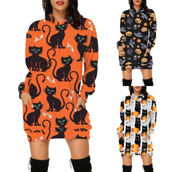 casual dresses halloween wrap hip women print dress harajuku hooded pullover sweatshirt loose pocket vestidos 40#, Black;gray
casual dresses halloween wrap hip women print dress harajuku hooded pullover sweatshirt loose pocket vestidos 40#, Black;gray