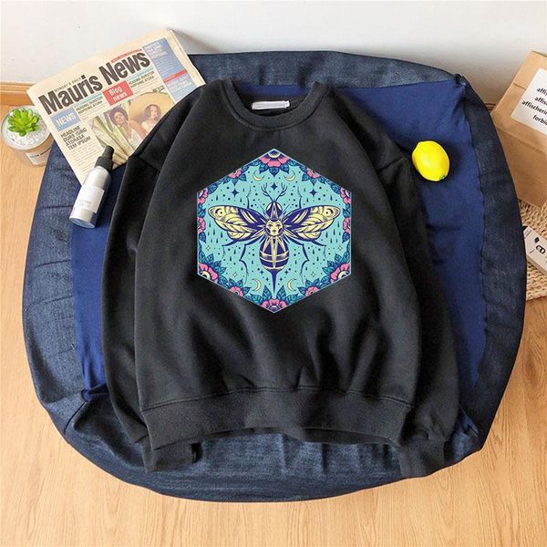 women's hoodies & sweatshirts women hoodie hexagon bee printed fleece long sleeve o neck loose sweatshirt girls pullovers winter, Black
women's hoodies & sweatshirts women hoodie hexagon bee printed fleece long sleeve o neck loose sweatshirt girls pullovers winter, Black