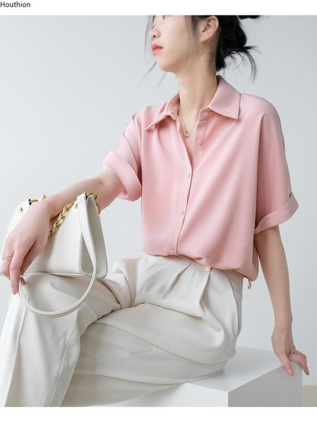 women's blouses & shirts chiffon loose plus size casual fashion short sleeve solid color summer houthion, White
women's blouses & shirts chiffon loose plus size casual fashion short sleeve solid color summer houthion, White
