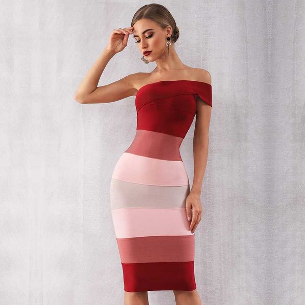 2021 new summer women bandage vestidos one shoulder evening party dress office lady elegant dresses jv6i, Black;gray
2021 new summer women bandage vestidos one shoulder evening party dress office lady elegant dresses jv6i, Black;gray