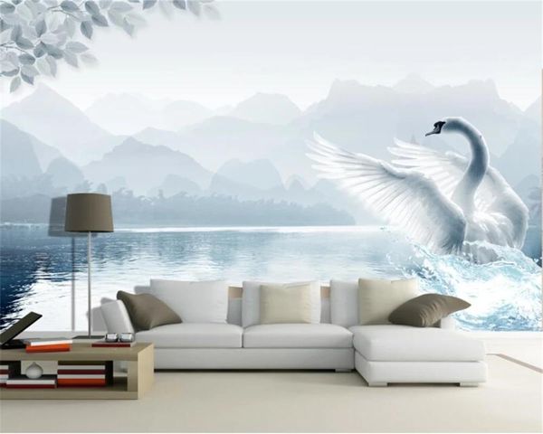 wallpapers custom self adhesive 3d creative landscapes white swan tv backdrop living room murals bedroom walls po
wallpapers custom self adhesive 3d creative landscapes white swan tv backdrop living room murals bedroom walls po