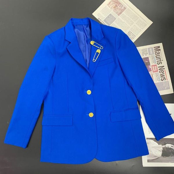 women's suits & blazers 2021 luxury women autumn blue blazer jacket for female wool coat gdnz 7.07, White;black
women's suits & blazers 2021 luxury women autumn blue blazer jacket for female wool coat gdnz 7.07, White;black