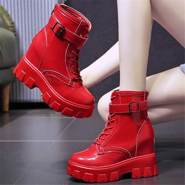 boots autumn winter women ankle boot fashion lace up buckle female 2021 platform internal increase woman, Black
boots autumn winter women ankle boot fashion lace up buckle female 2021 platform internal increase woman, Black