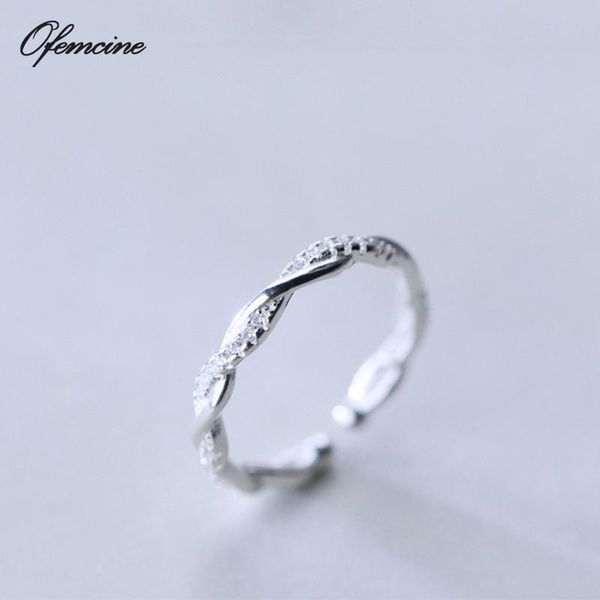 cluster rings s925 sterling silver zircon diamond twist korean style fashion single ring ajustable women party wedding fine jewelry, Golden;silver
cluster rings s925 sterling silver zircon diamond twist korean style fashion single ring ajustable women party wedding fine jewelry, Golden;silver