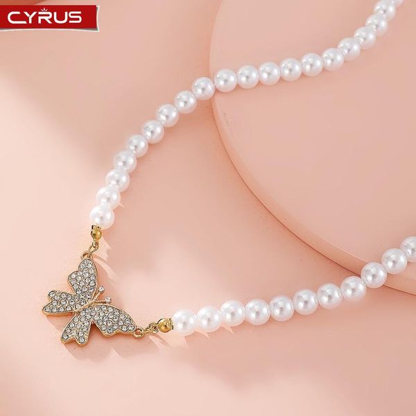 chokers vintage pearl necklaces for women simple zircon gold color butterfly choker chains korean fashion streetwear jewelry pendants, Golden;silver
chokers vintage pearl necklaces for women simple zircon gold color butterfly choker chains korean fashion streetwear jewelry pendants, Golden;silver