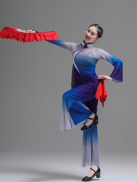ethnic clothing jiaozhou northeast yangko dance performance clothes female fan suit square practice grading, Red
ethnic clothing jiaozhou northeast yangko dance performance clothes female fan suit square practice grading, Red