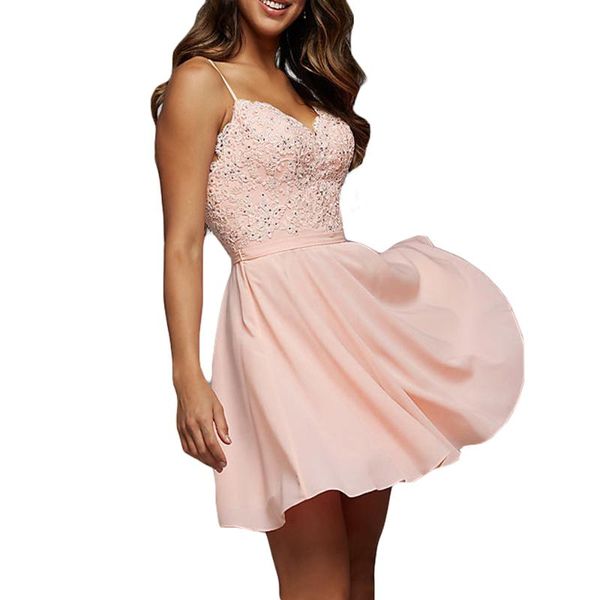 party dresses chiffon homecoming dress 2021 women spaghetti strap lace beading short prom backless a line pink cocktail, White;black
party dresses chiffon homecoming dress 2021 women spaghetti strap lace beading short prom backless a line pink cocktail, White;black