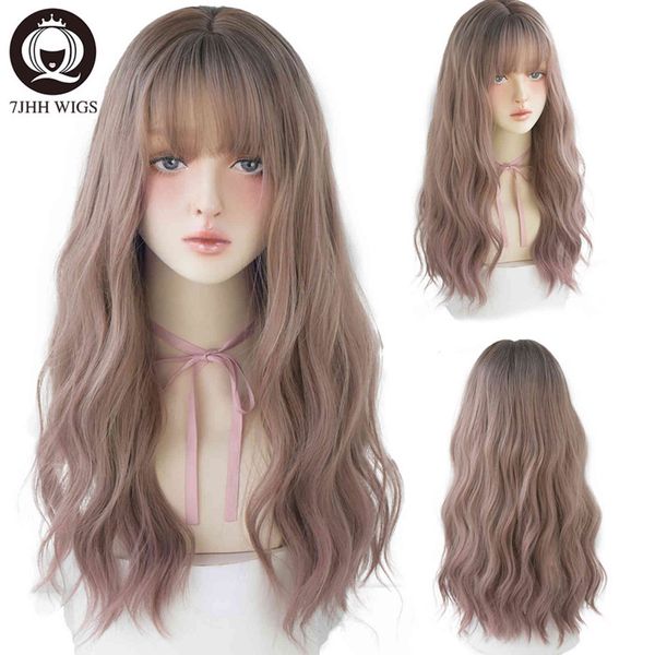 7jhh wigs harajuku pink brown lolita wig long two colors realistic cosplay wigs with bangs for women wavy synthetic hair, Black;brown
7jhh wigs harajuku pink brown lolita wig long two colors realistic cosplay wigs with bangs for women wavy synthetic hair, Black;brown