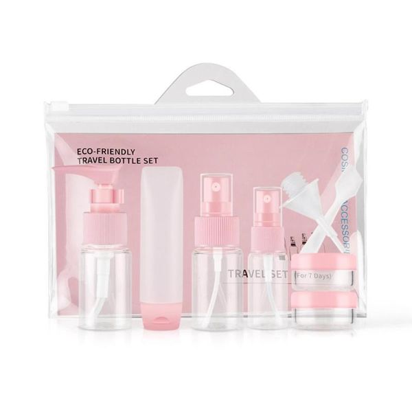 9pcs portable travel cosmetic liquid perfume lotion container sprayer bottle set
9pcs portable travel cosmetic liquid perfume lotion container sprayer bottle set