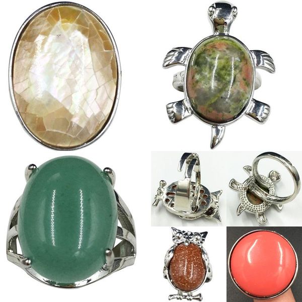 cluster rings aventurine mother of pearl shell unakite jaspe women men bead ring 6.5~12" us adjust wfh663, Golden;silver
cluster rings aventurine mother of pearl shell unakite jaspe women men bead ring 6.5~12" us adjust wfh663, Golden;silver