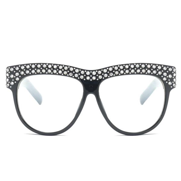 rhinestone frame 2021 eyeglasses women frame black lens white women oversized big glasses clear female brand bpbit, White;black
rhinestone frame 2021 eyeglasses women frame black lens white women oversized big glasses clear female brand bpbit, White;black
