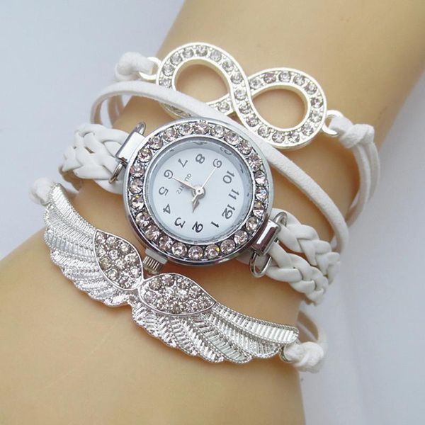 wristwatches elegant exquisite lady bangle watch ribbon stainless steel bracelet watches round dial luxury for women, Slivery;brown
wristwatches elegant exquisite lady bangle watch ribbon stainless steel bracelet watches round dial luxury for women, Slivery;brown