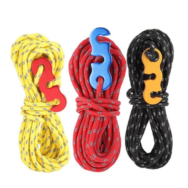 outdoor gadgets 4pcs/set reflective tent wind rope camping string guy line with s-ring buckle hook(yellow)
outdoor gadgets 4pcs/set reflective tent wind rope camping string guy line with s-ring buckle hook(yellow)
