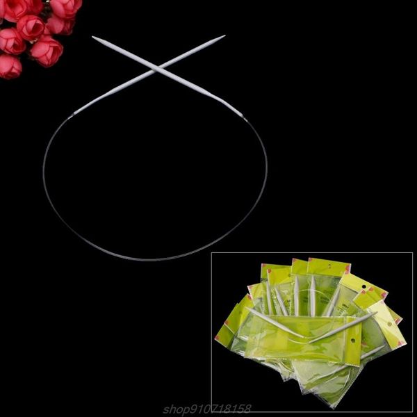 sewing notions & tools aluminum circular knitting needles 40cm/15.75" all size j12 21 drop, Black
sewing notions & tools aluminum circular knitting needles 40cm/15.75" all size j12 21 drop, Black