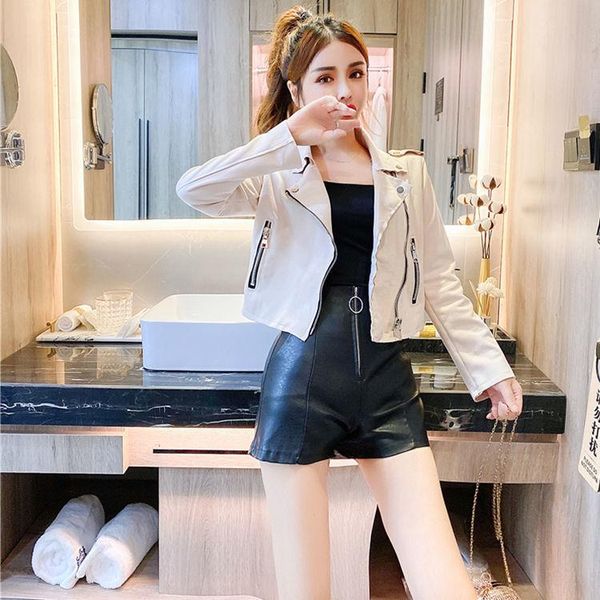 women's tracksuits women 2021 spring autumn fashion 3-pcs set female solid short jacket and suspenders + leather shorts three-piece sli, Gray
women's tracksuits women 2021 spring autumn fashion 3-pcs set female solid short jacket and suspenders + leather shorts three-piece sli, Gray