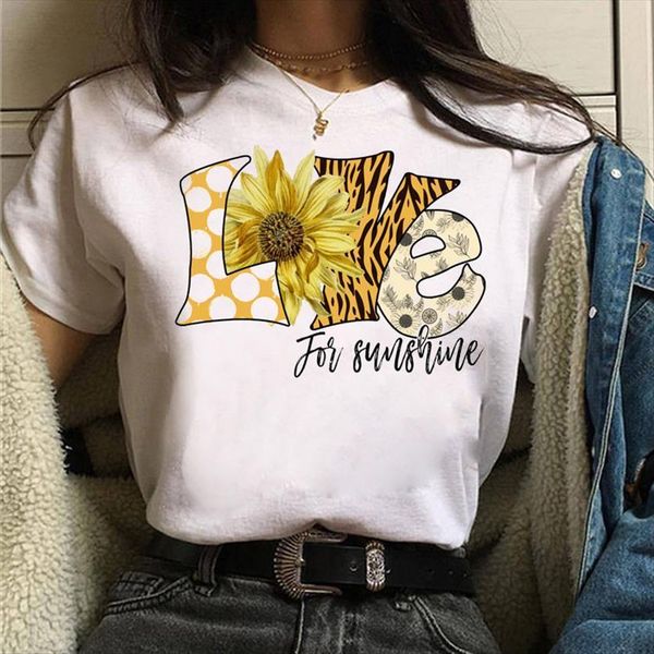 love sunshine print fashion womens t shirt harajuku tee short sleeve female cute tees clothing, White
love sunshine print fashion womens t shirt harajuku tee short sleeve female cute tees clothing, White