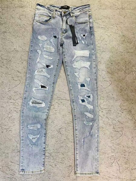 2021 mens designer jeans distressed ripped biker slim fit motorcycle denim for men s fashion jean mans pants pour hommes real jeans#680, Blue
2021 mens designer jeans distressed ripped biker slim fit motorcycle denim for men s fashion jean mans pants pour hommes real jeans#680, Blue