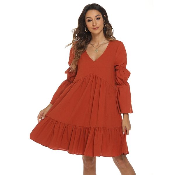 2021 women's summer wave simi asian style holiday dress large swing ruffle print sleeveless dress for women, Black;red
2021 women's summer wave simi asian style holiday dress large swing ruffle print sleeveless dress for women, Black;red