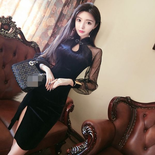 girls chinese style fashion cheongsam retro qipao dress modern mini dress women short tight dresses with split 10562, Red
girls chinese style fashion cheongsam retro qipao dress modern mini dress women short tight dresses with split 10562, Red