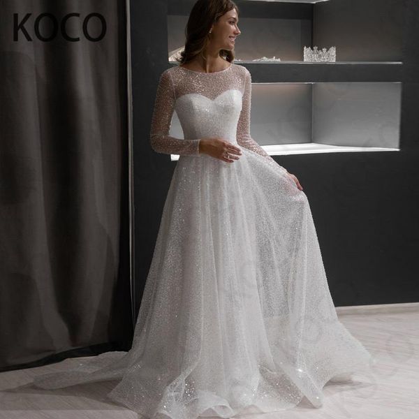 other wedding dresses macdugal dress 2021 luxury tulle illusion sweetheart beach bride gown long sleeve vestido de novia civil women skirt, White
other wedding dresses macdugal dress 2021 luxury tulle illusion sweetheart beach bride gown long sleeve vestido de novia civil women skirt, White