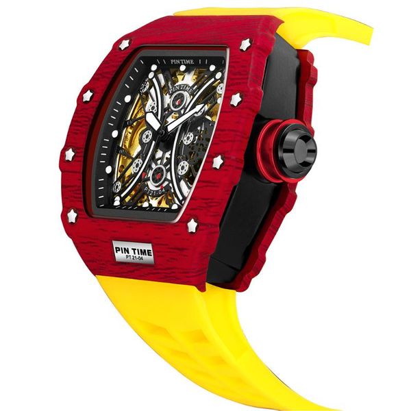 wristwatches hip hop men watch automatic mechanical watches hollow barrel-shaped oval creative personality gift clock, Slivery;brown
wristwatches hip hop men watch automatic mechanical watches hollow barrel-shaped oval creative personality gift clock, Slivery;brown