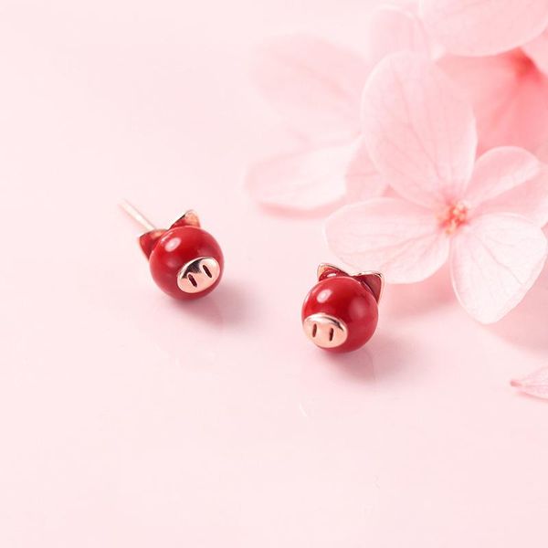 stud mloveacc red pearl piggy earrings for girls cute animal pig ear studs jewelry 925 sterling silver bijoux brincos, Golden;silver
stud mloveacc red pearl piggy earrings for girls cute animal pig ear studs jewelry 925 sterling silver bijoux brincos, Golden;silver