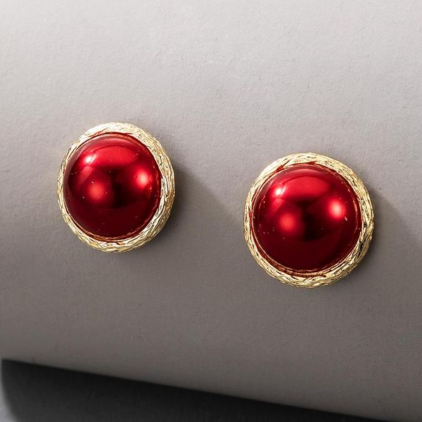 elegance red exquisite stud earrings for women 2020 charming gold color alloy metal geometric jewelry wholesale, Golden;silver
elegance red exquisite stud earrings for women 2020 charming gold color alloy metal geometric jewelry wholesale, Golden;silver