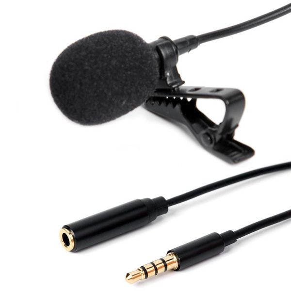 3.5mm lavalier tie clip microphone for recording live broadcast mini audio mic chatting network teaching video conferencing
3.5mm lavalier tie clip microphone for recording live broadcast mini audio mic chatting network teaching video conferencing