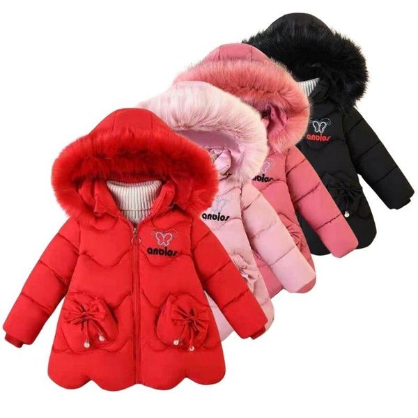 down coat 2021 girls winter jacket children's thick warm kids hooded coats baby parka clothing outerwear, Blue;gray
down coat 2021 girls winter jacket children's thick warm kids hooded coats baby parka clothing outerwear, Blue;gray