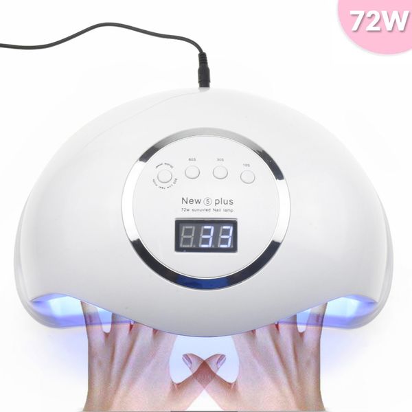 72w uv new 5 two hands lamp manicure 36 led beads dryer for polish gel nail file tool 210305
72w uv new 5 two hands lamp manicure 36 led beads dryer for polish gel nail file tool 210305