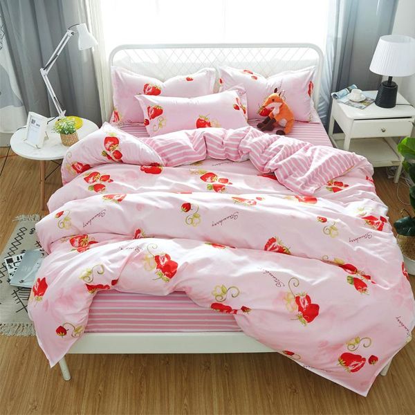 bedding sets strawberry fruit set full twin king soft bedclothes duvet cover bed sheet with pillowcases 4/3pcs
bedding sets strawberry fruit set full twin king soft bedclothes duvet cover bed sheet with pillowcases 4/3pcs
