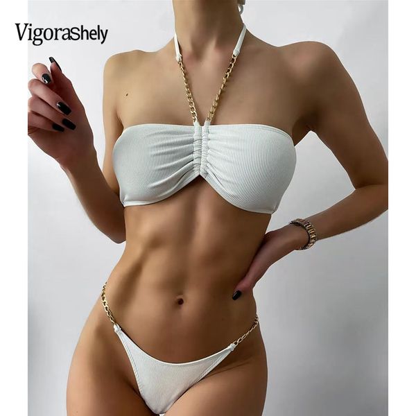 vigorshely hnging neck bikini 2021 high cut swimsuit women push up swimwer femle bechwer brzilin bikinis bth suit, White;black
vigorshely hnging neck bikini 2021 high cut swimsuit women push up swimwer femle bechwer brzilin bikinis bth suit, White;black