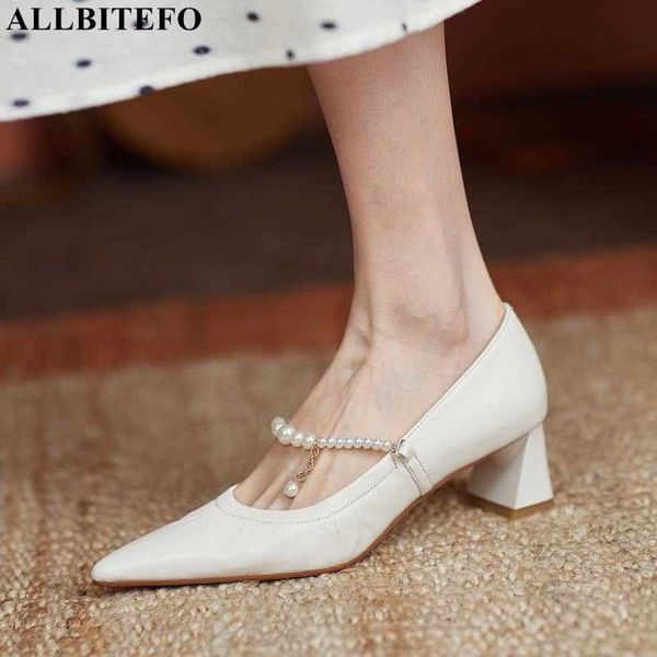 allbitefo sweet pearl design full genuine leather brand high heel shoes wedding women shoeswomen heels shoes 210611, Black
allbitefo sweet pearl design full genuine leather brand high heel shoes wedding women shoeswomen heels shoes 210611, Black