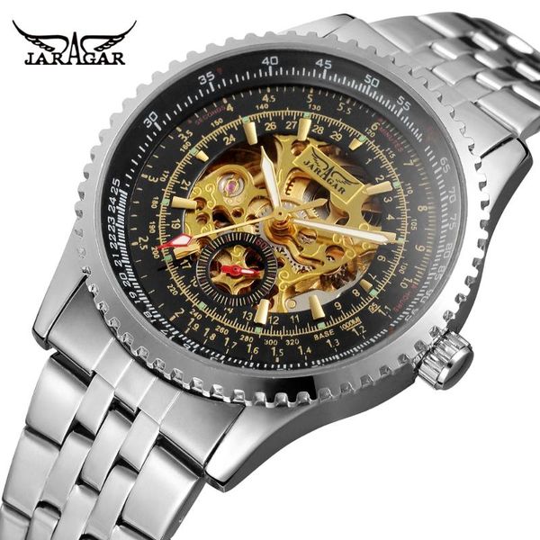 wristwatches jaragar men watches automatic 2021 silver white male steel band self-wind mechanical watch analog sport army military wristwatc, Slivery;brown
wristwatches jaragar men watches automatic 2021 silver white male steel band self-wind mechanical watch analog sport army military wristwatc, Slivery;brown