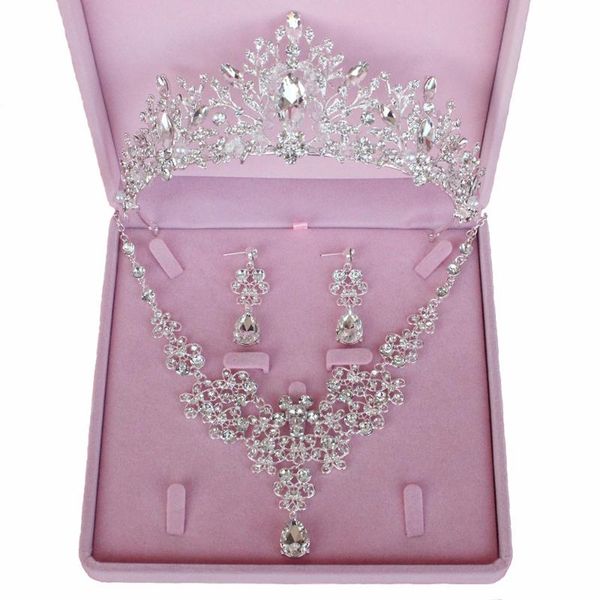 wedding jewelry sets ashion crystal rhinestone necklace earrings crown flower for bridal party, Slivery;golden
wedding jewelry sets ashion crystal rhinestone necklace earrings crown flower for bridal party, Slivery;golden