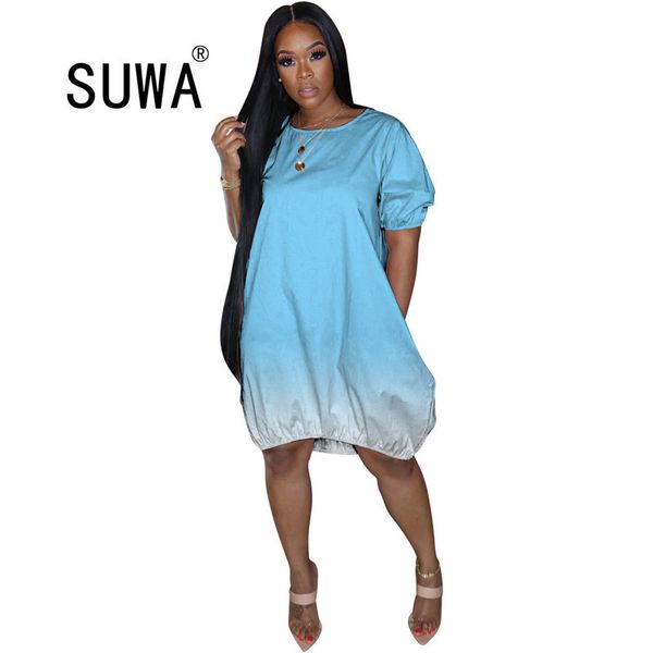 classic vintage casual sundress gradient printed women streetwear o-neck short sleeves knee-length loose dresses summer 210525, Black;gray
classic vintage casual sundress gradient printed women streetwear o-neck short sleeves knee-length loose dresses summer 210525, Black;gray