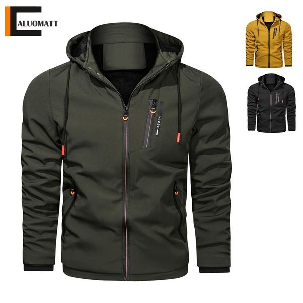 men's jackets autumn men's hooded fashion trekking waterproof windbreaker coats outdoor casual zipper lightweight military jacket m, Black;brown
men's jackets autumn men's hooded fashion trekking waterproof windbreaker coats outdoor casual zipper lightweight military jacket m, Black;brown