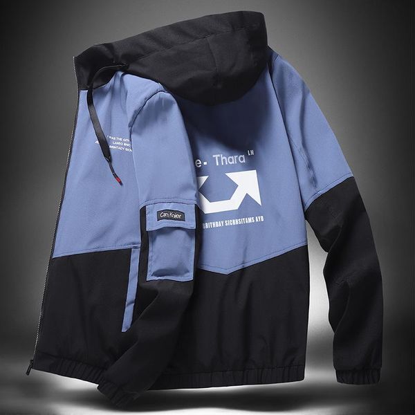 men's jackets the logo outerwear for autumn 2021 is a trendy casual jacket young korean men with cool hoodie, Black;brown
men's jackets the logo outerwear for autumn 2021 is a trendy casual jacket young korean men with cool hoodie, Black;brown