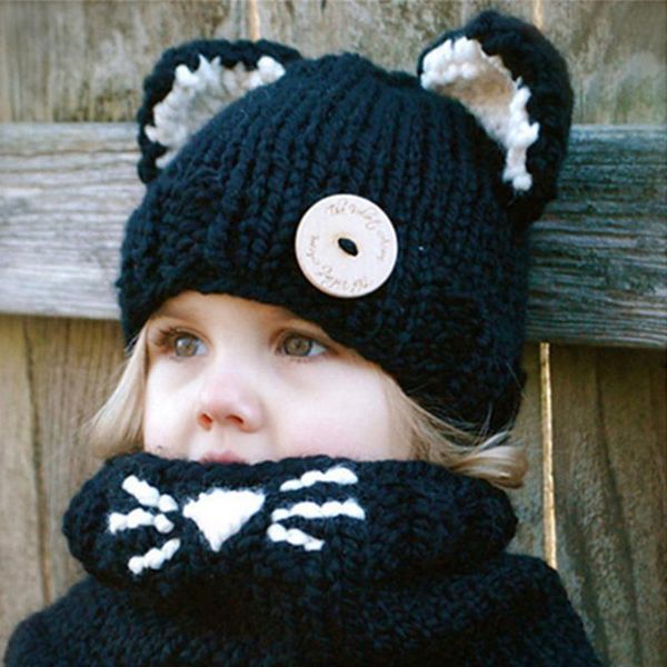 winter kids ears handmade beanie hat scarf sets toddler infant baby warm earflap knitted cap hooded caps & hats, Yellow
winter kids ears handmade beanie hat scarf sets toddler infant baby warm earflap knitted cap hooded caps & hats, Yellow
