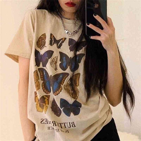 vip hjn butterfly t shirt aesthetic cotton t shirt women harajuku graphic tees shirt sun flower butterfly women's t-shirt 210729, White
vip hjn butterfly t shirt aesthetic cotton t shirt women harajuku graphic tees shirt sun flower butterfly women's t-shirt 210729, White