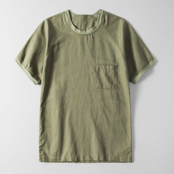 2021 new arrival round neck army green shirt brand casual t-shirt for men short sleeve solid t shirts male summer chemise j1l2, White
2021 new arrival round neck army green shirt brand casual t-shirt for men short sleeve solid t shirts male summer chemise j1l2, White